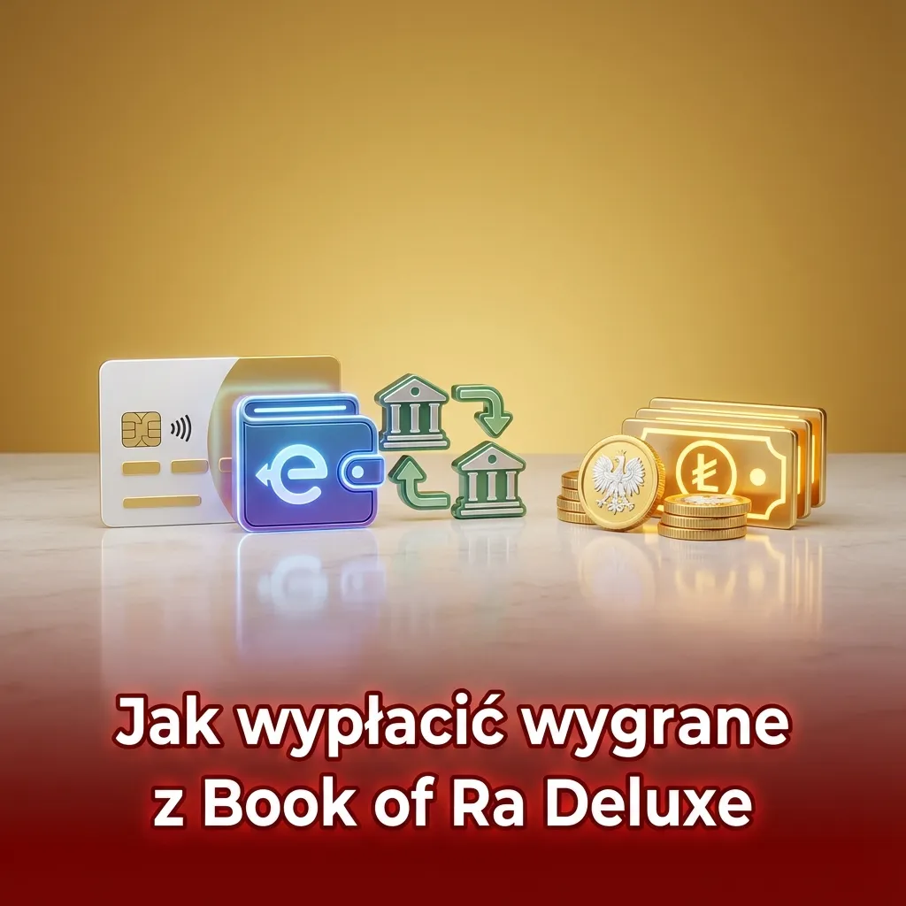 Ekran aplikacji kasyna online z sekcją „Wypłata”, wyborem metody płatności i kwoty przelewu wygranych