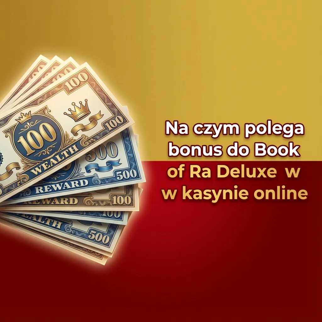 Ekran gry Book of Ra Deluxe z podświetlonym bonusem kasynowym i ikonami darmowych spinów