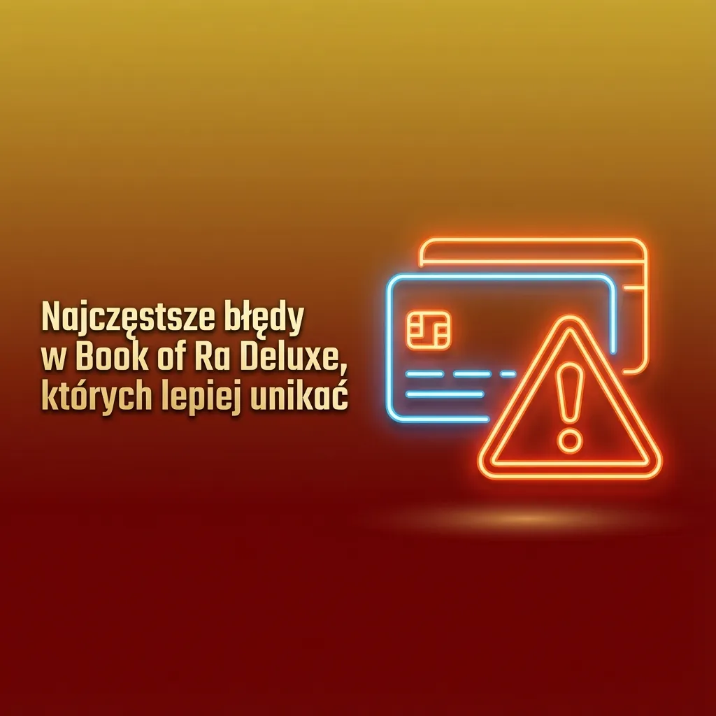 Grafika o błędach w Book of Ra Deluxe: brak limitów, gonienie strat, ignorowanie zmienności, gra pod wpływem emocji