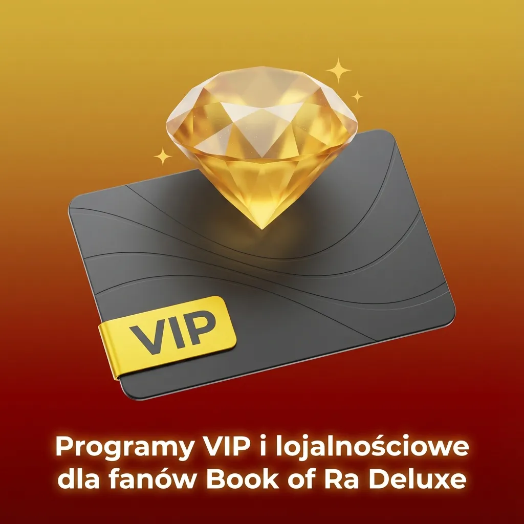 Ilustracja VIP klubu lojalnościowego Book of Ra Deluxe z punktami, bonusami, darmowymi spinami i wyższymi poziomami statusu